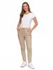 Women's Joggers Pants Stylish Casual Cotton Comfortable Fashionable MORAJ XXL BEIGE