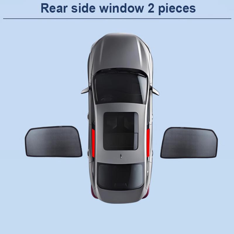 

Автомобільні сонцезахисні козирки для Volkswagen VW ID4 ID.4 2024 2025 Сонцезахисні козирки на вікна Покриття Сонцезахисні засоби Інструменти Аксесуари 2pcs Rear