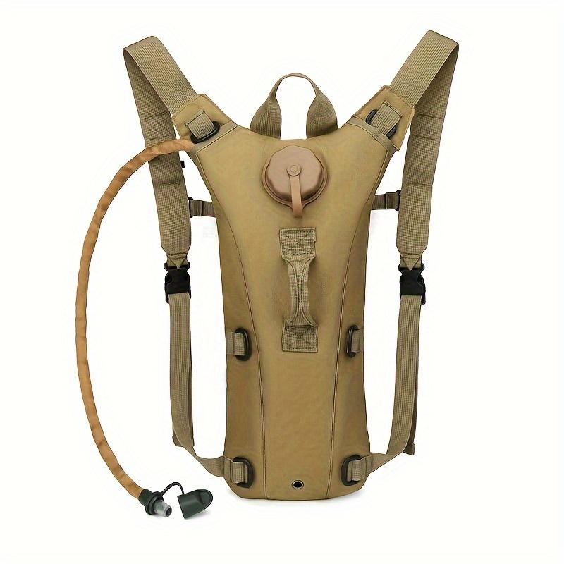 

One single color 101.44 ounce water bag, outdoor shoulder water bag, camping picnic supplies хакі