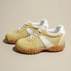 Thick-soled inner height increase ballet style mesh breathable moral training shoes women's shoes 2025 new spring and autumn Forrest Gump shoes littl