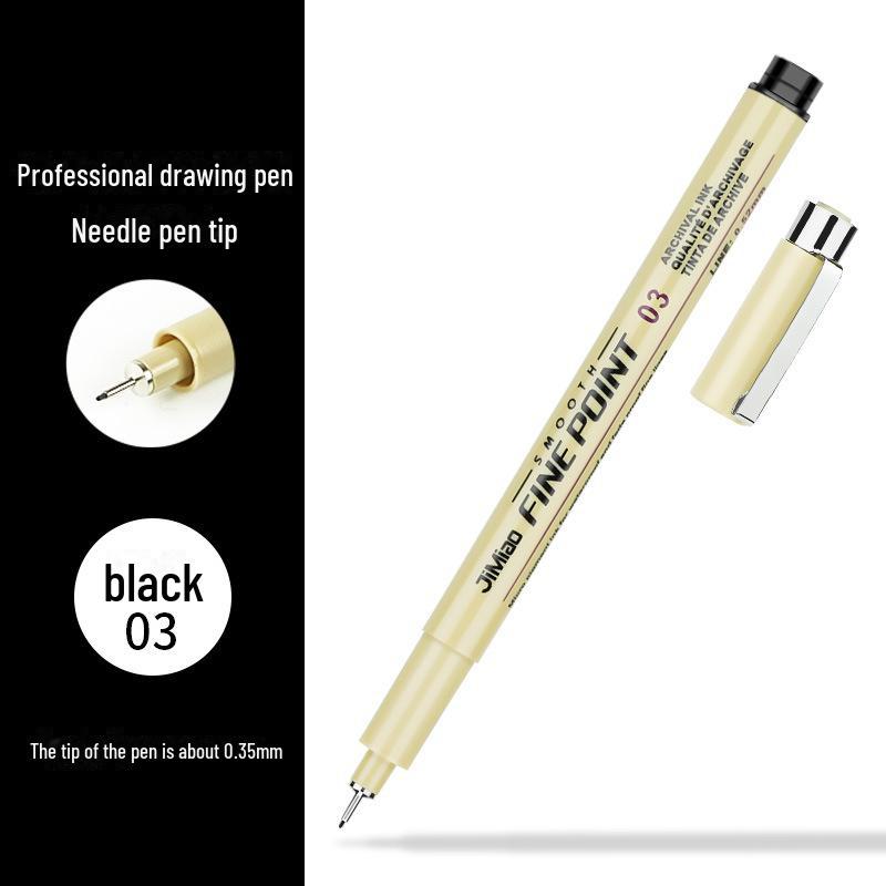 Sakura Style Waterproof Hook Pen for Comic and Sketch Art