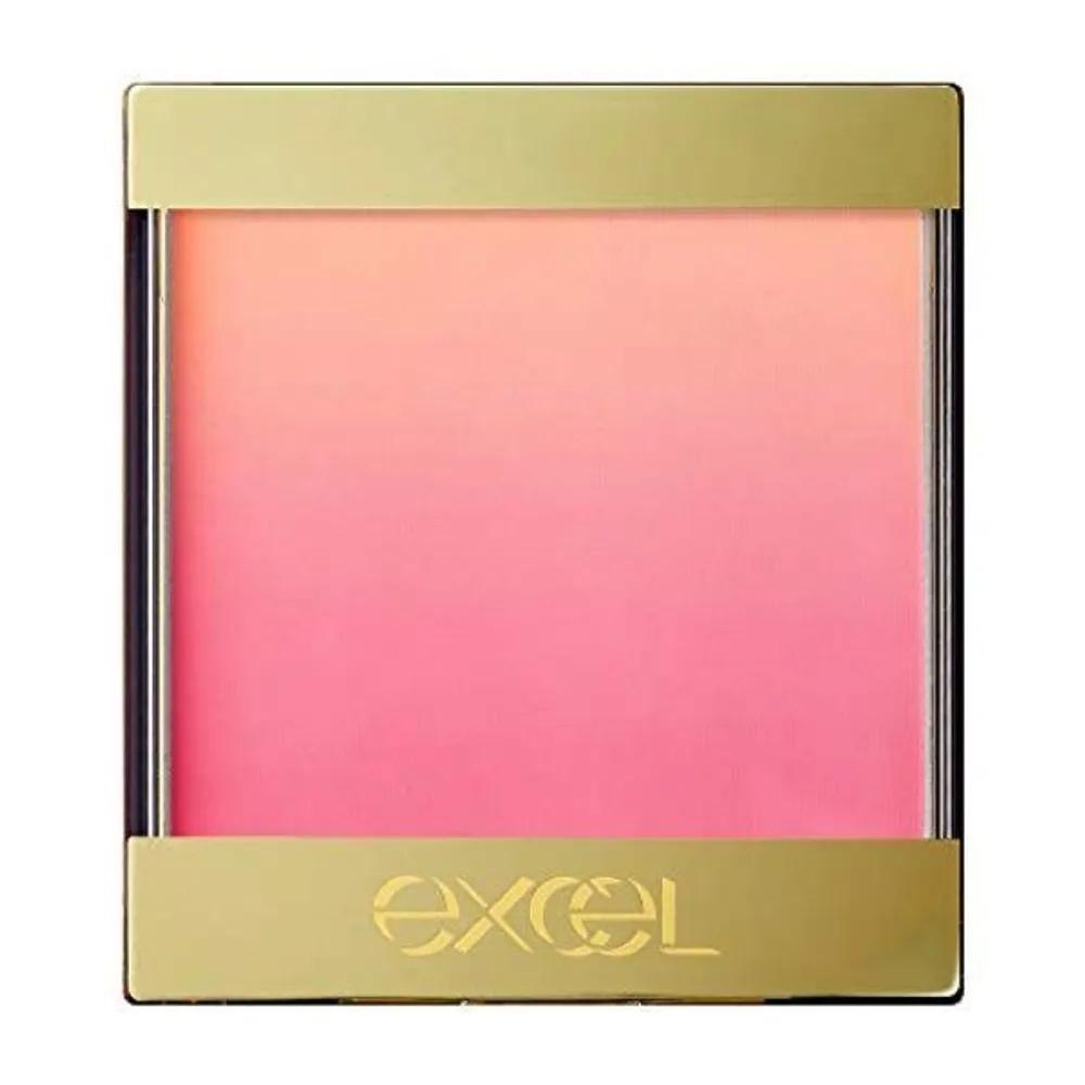 EXCEL Oratic Blusher excel Gradient Cheek Blush 8.5g AB02 (Apricot Jam)