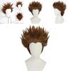 Cosplay Wig Brown Short Hair With Hightemperature Silk For Scene Role Play