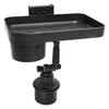 LALADEFIEE Car Cup Holder Car Food Tray Automotive Cup Holder Phone Stand Trip with Tray