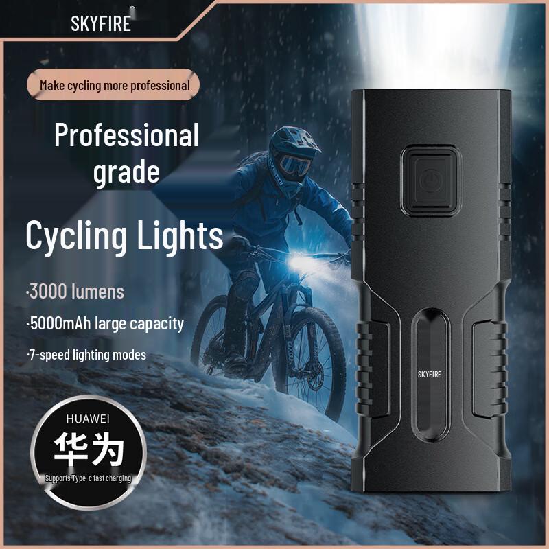 SkyFire LED Bicycle Front Light