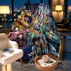 Saint Seiya Print Blanket - Soft & Comfortable, for Bedroom, Travel, Sofa, Home Decoration - Birthday Christmas Gift for Friend