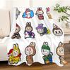 1PC Pop cartoon actor Elf pattern Soft Throw Thin Blanket Gifts for Couch Bed Car Home Camping For Cartoon lovers all season use