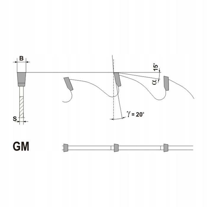 Globus Wood Saw Hm 800X50X9X3(27)Z / Lengthwise