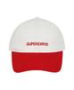 Syupeodeulai Basic Two-Tone Ball Cap Red