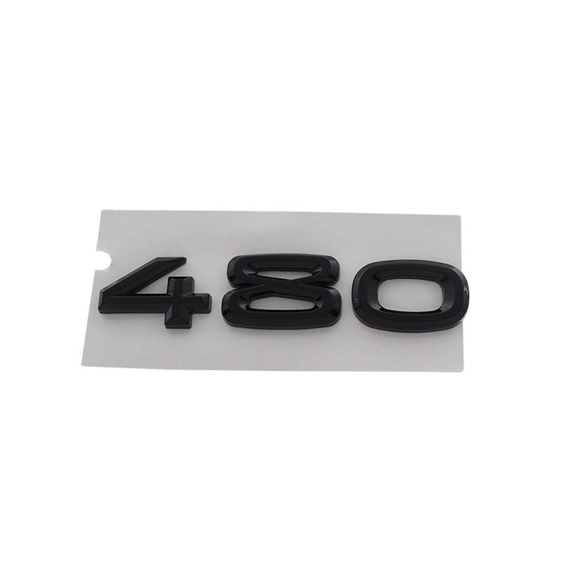 3D Premium ABS 480 for Car Fender Trunk Rear Bonnet Decal Emblem Badge Sticker