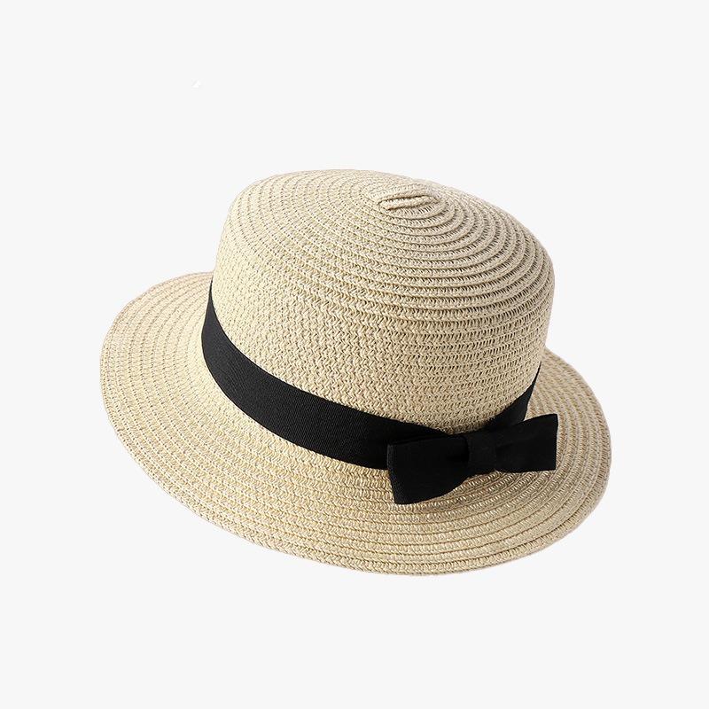 Summer Seaside Beach Sweet Small Fresh Straw Hat Female Versatile Outdoor Sun Protection UV Visor Bucket Hat
