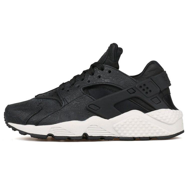 Nike Air Huarache Run Premium Melns/Melns