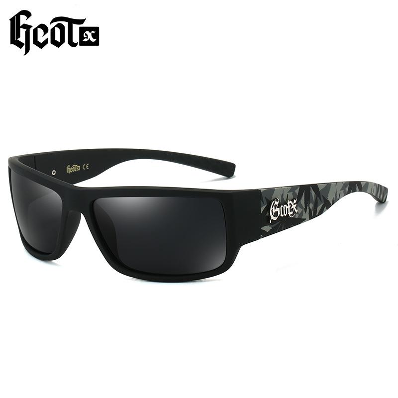 Óculos de Sol Polarizados GCOTX Estilo Chicano Biker G623