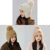 Knit Hat For Girls And Boys With Thermal Fleece Warmth For Winter And Fall Season