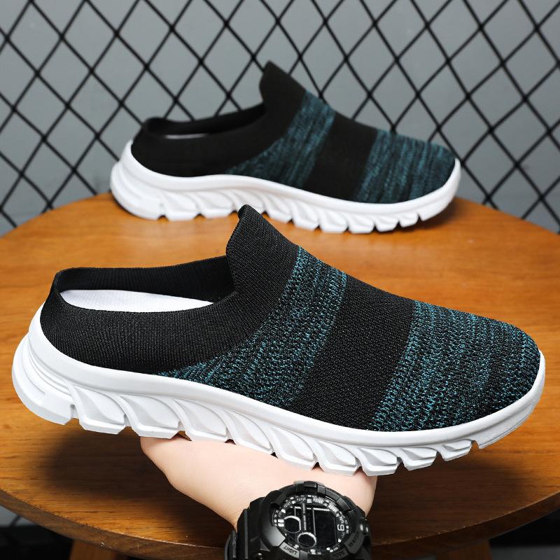 Men's Sports and Leisure Lightweight Comfortable Non-slip Soft Elastic Breathable Thick Bottom Heightening Fashion Outdoor Commuting Shoes