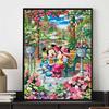 Disney Diamond Painting Mickey Minnie Garden Date-themed Art Painting Rhinestone 5D Mosaic Handmade DIY Cross stitch Gift Home Decoration
