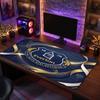 Tappetino per Mouse Grande Stampa Calcio Everton, Tappetino Esteso Antiscivolo per Scrivania da Gioco per Ufficio Casa