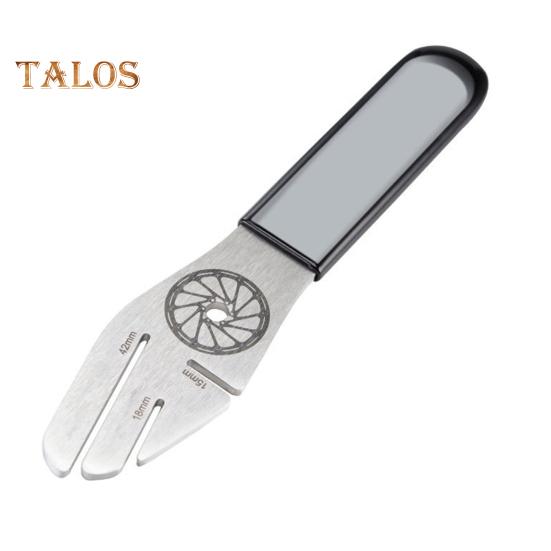 

Ключ для дискового тормоза из нержавеющей стали, простая регулировка, быстрый инструмент для ремонта дискового тормоза, комплект для ремонта горного шоссейного велосипеда серебряный