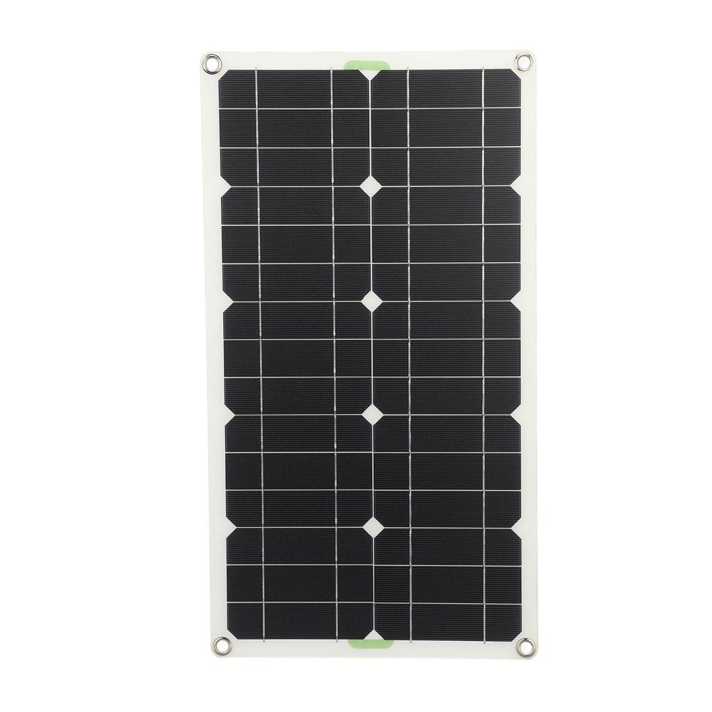 100w Solar Panel Portable Flexible Monocrystalline Silicon Solar Charger Kit for Car Boat Marine Camping