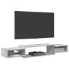 Wall Mounted TV Cabinet Wall Shelf in Concrete Grey