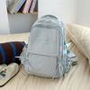 Schoolbag Large Capacity Backpack Women's Simple Versatile Junior High School High School Student School Bag Women's Korean Travel Backpack