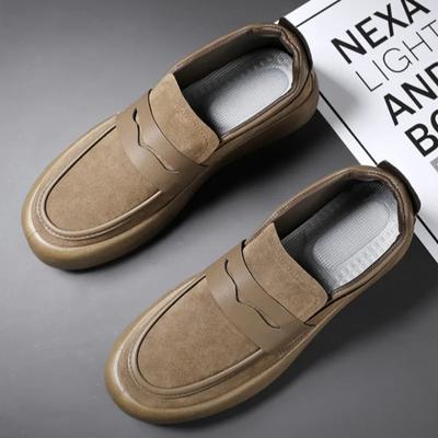 Herrenschuhe Luxus Wildleder Freizeitschuh Rutschfeste Weiche Sohle Fahrschuhe Slipper Loafer Neue Business Schuhe für Herren Sneaker