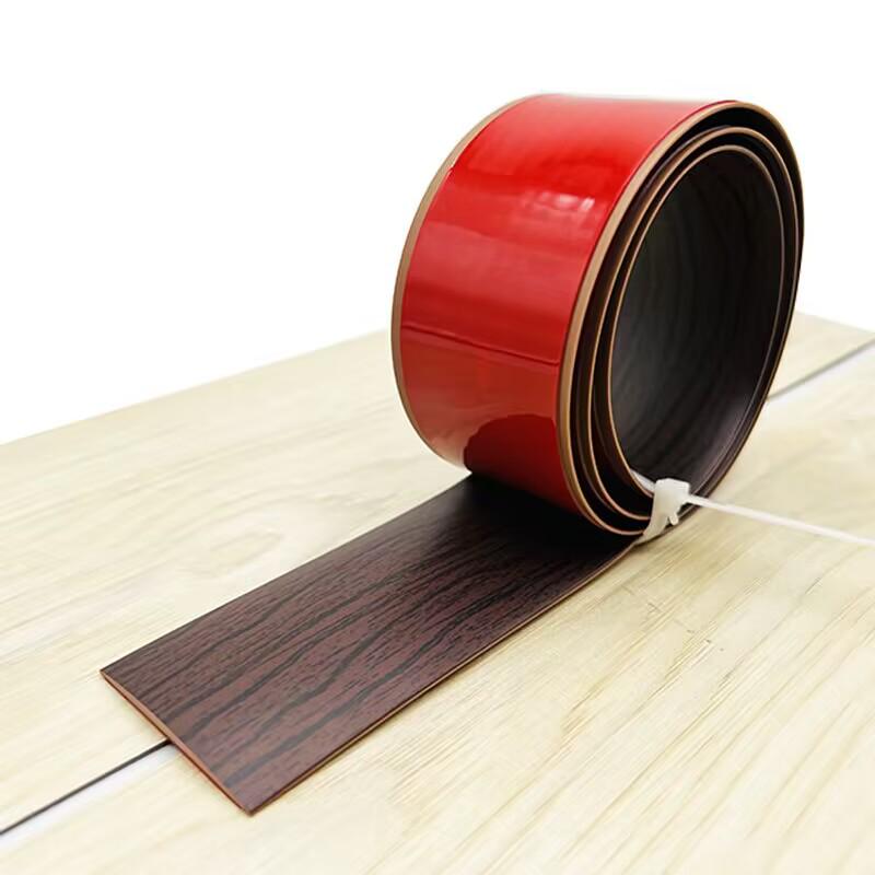 Threshold Strip, Flat Buckle: Wood Floor Finishing & Seam Edge Decorative, Glue-Free, Self-Adhesive Separator for Doorways.