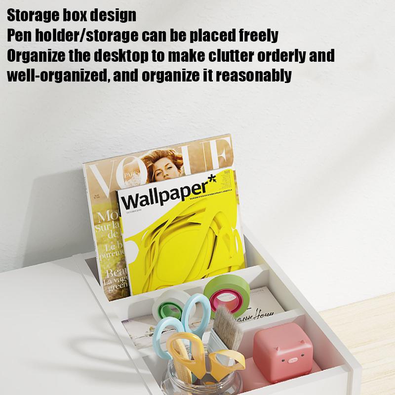 Computer Monitor Height Rack, Home Office Storage Rack, Computer Desktop Creative Storage Rack, Office Storage Supplies