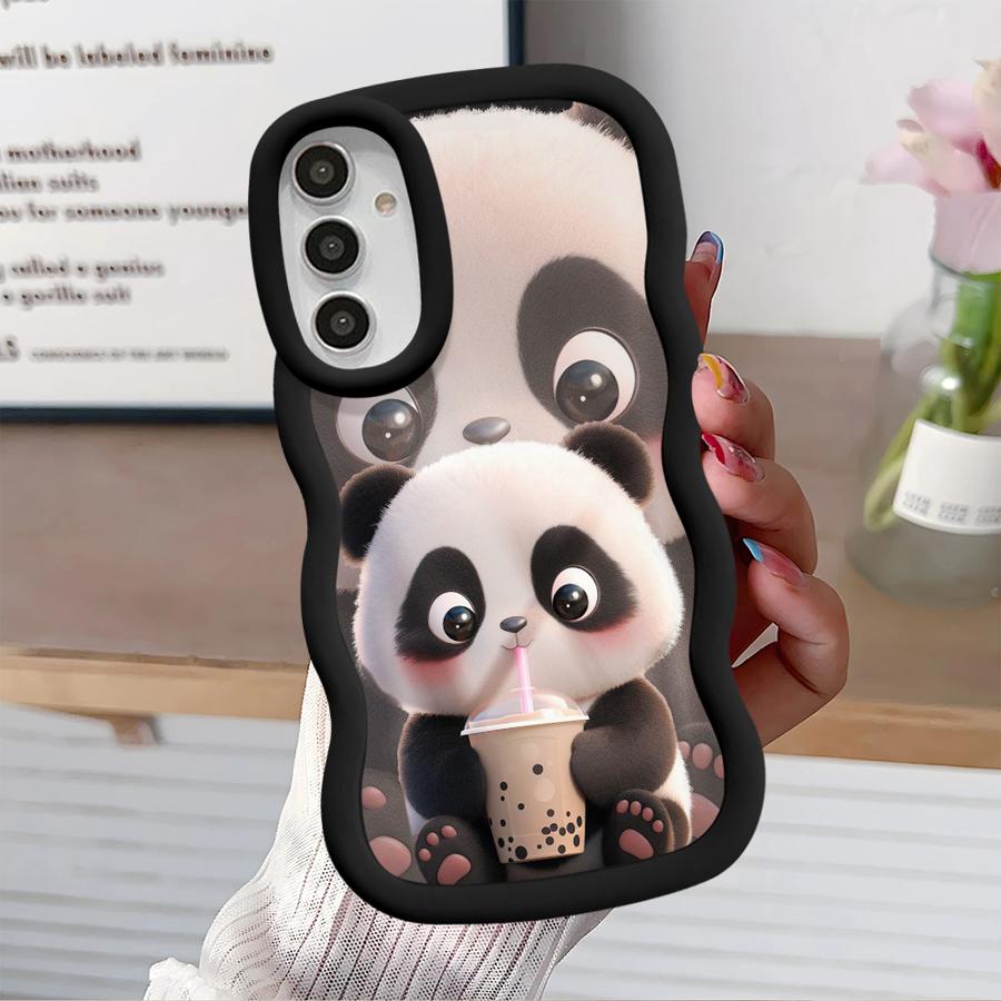 

Soft Phone Cover Case for Samsung Galaxy A21s A52 A15 A11 A16 A14 A12 A13 A33 A06 A23 A53 A03 A22 A05 A04 Cute Panda Galaxy A12