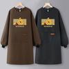 Unisex Waterproof Long-Sleeved Kitchen Apron