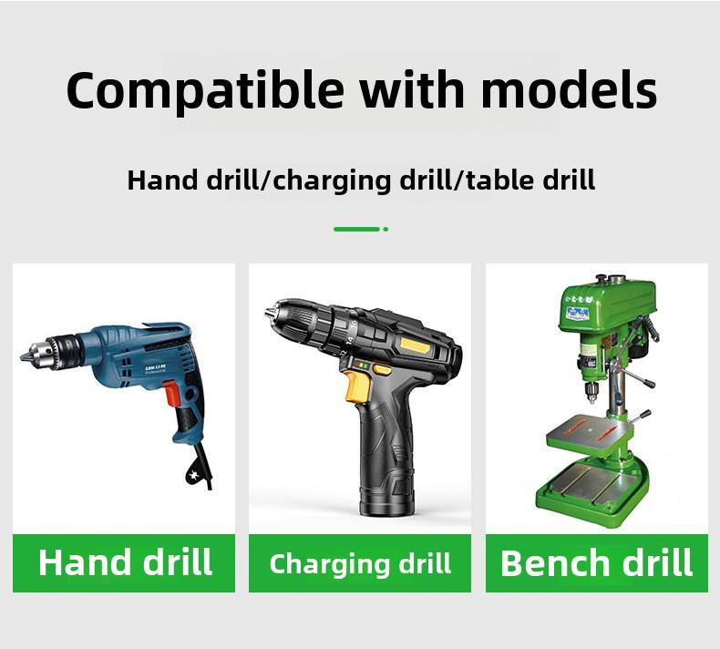 BAOLIAN Automatic Discharge of Waste Material Hole Saw Hexagonal Shank Brazed Dry Ceramic Tile Diamond Drill Bit