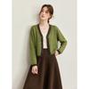 Women's Cashmere Blend V-Neck Knit Cardigan