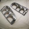 Chrome Rear Light Lamp Taillight Cover Trim For 2005-2011 Toyota Hilux Vigo 2pcs