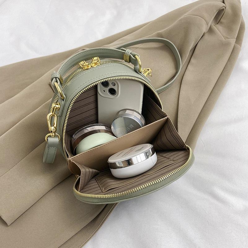 Bolsas Bolsas Transversais Femininas Primavera 2025 Novo Estilo Chinês Bordado Bolsas de Mão High-end Novo Estilo Chinês Moda Pequena Bolsa Redonda