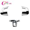 ABS Chrome Car Steering Wheel Decoration Cover Trim Sticker Fit for Volkswagen VW GOLF POLO JETTA MK5 MK6 Bora