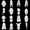 Sky Light Awaits Parrucca Personaggio Anime Cartone Animato Cosplay Lolita Capelli Bianchi Figli della Luce Daleth Costume di Halloween