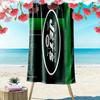 New York Jets Print Beach Towel, Large Soft Quick Dry Towel for Beach Camping Swimming