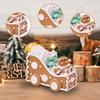 Christmas Decorations Sleigh Car Window Party Christmas Small Gifts Ornaments Supplies
