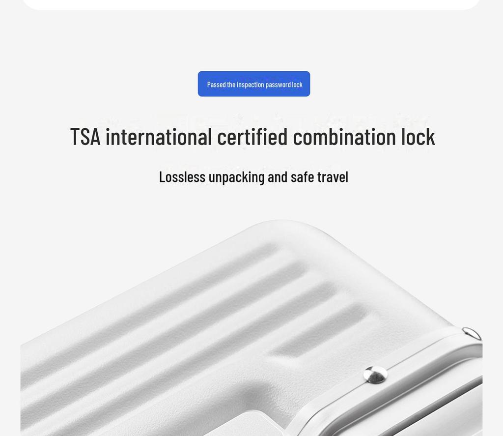 Yongsheng 20" Aluminum Frame Cabin Trolley with Anti-Fall Lock