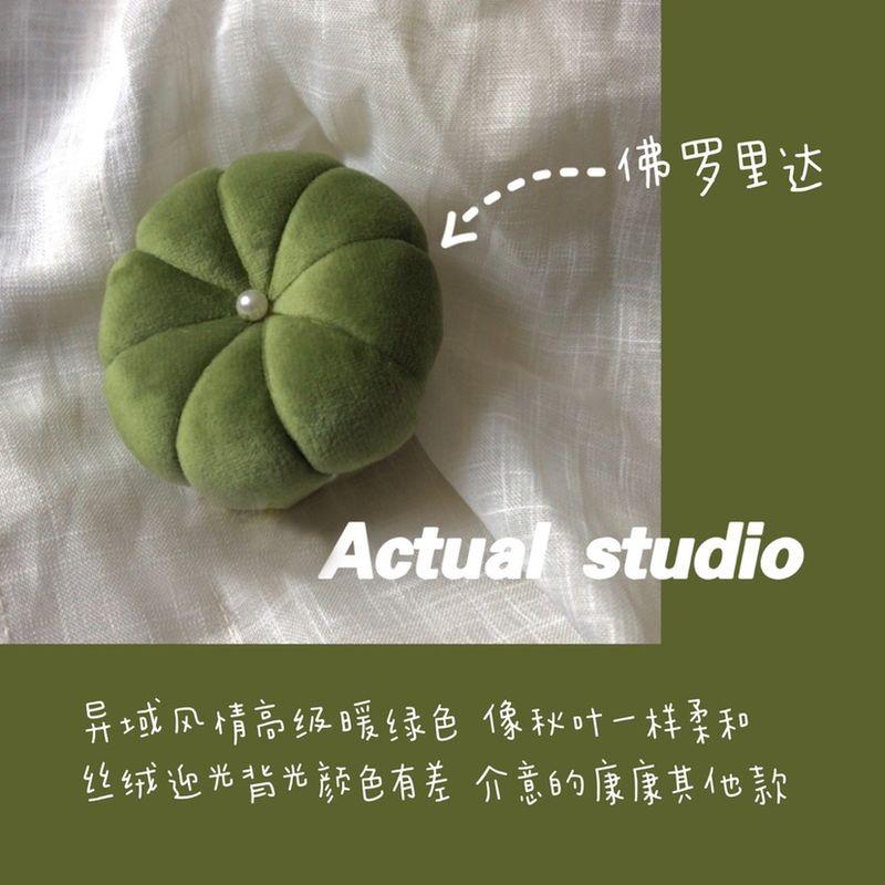 

Handmade Fabric [Florida] DIY Cross Stitch Tools Pin Packs Pin Cushion Japanese Style Velvet Pin Cushion Default