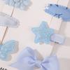 8Pcs/Set Girls Lovely Barrette Hairclips Sweet Bowknot Minni Hair Clips for Girls Fresh Hair Accessories Gift