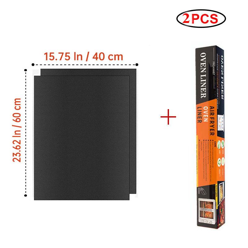 60*40cm Non-stick BBQ Grill Mat Baking Mat Barbecue Tool Cooking Grilling Sheet Heat Resistance Easily Cleaned Kitchen BBQ Tool