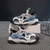New Spring and Summer Boys' Sports Shoes, Soft-soled Running Shoes for Older Children, Boys' Summer Closed-toe Half-sandals, Trendy Style