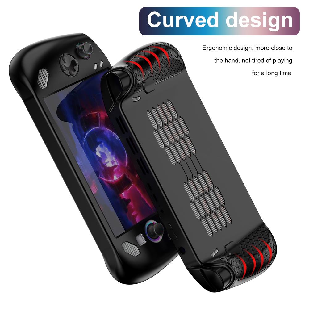 TPU Handheld Protective Case for Lenovo Legion GO/Go2/GoS Full Body Protection Cover Heat Dissipation Shell Game Console Cases