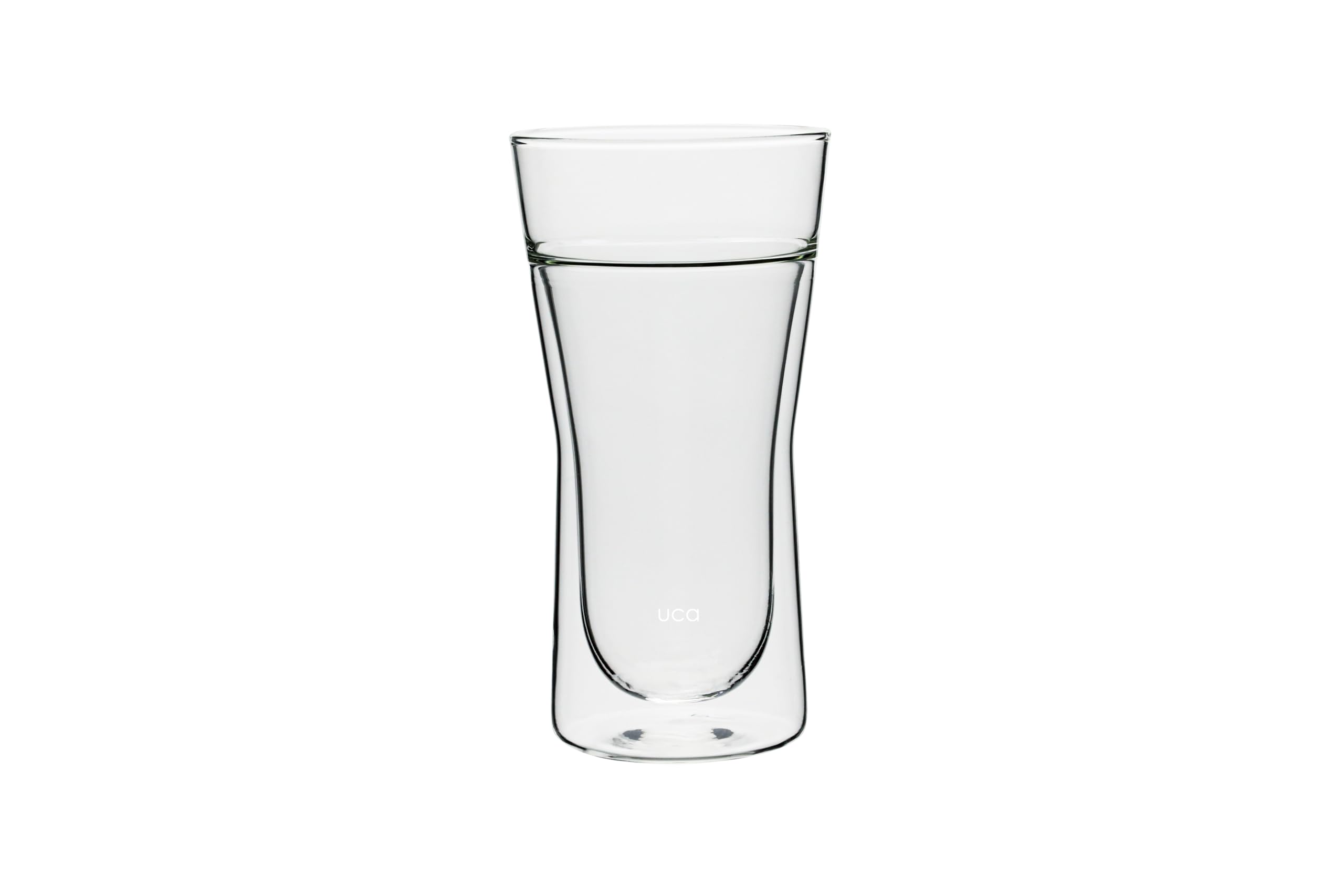 

CB Japan Glass Dishwasher Enjoy a Smooth Drink with this Tumbler, 350ml, Heat-Resistant Glass, Single-Walled Top/Double-Walled Body, Safe,