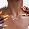 Stainless Steel Choker Custom Necklace Personalized Jewelry Men Handmade Nameplate Pendant Necklaces Women Best Friend Gift