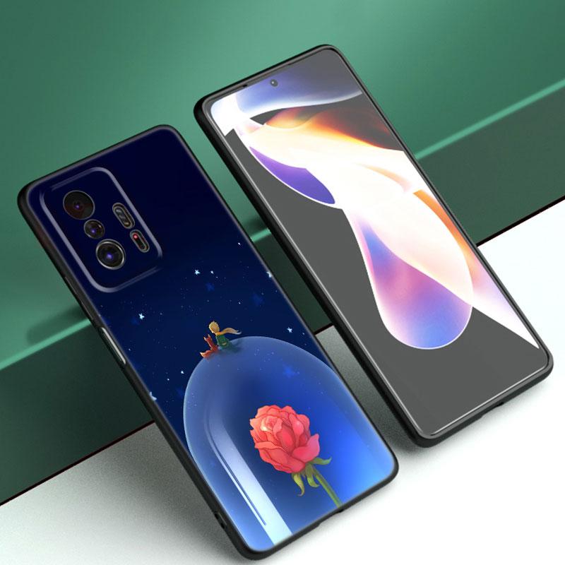 

Чехол для телефона Art Little Prince для Xiaomi Mi A2 8 9 SE Note 10 10T 11 12 Lite 9T 11T 12S 12T Pro A3 6X 12X Мягкий черный чехол из ТПУ Xiaomi 12T Pro 5G
