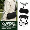 Foldable Backpack Stool Portable Folding Stool With Carry Bag Lightweight Mini Easy Carry Outdoor Chair For Travel For Travel