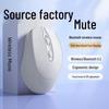 Rechargeable Dual-Mode Silent Bluetooth Wireless Laptop Mouse with Charging Dock