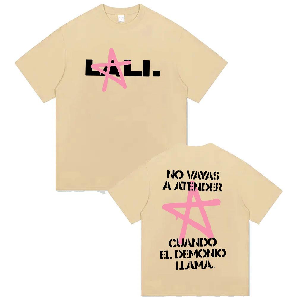 

Lali Esposito Tour 2025 Summer Pink Graphic 100pure Cotton Printed Tshirt Men Women Clothing Aesthetic Fashion Retro Oversized 4XL